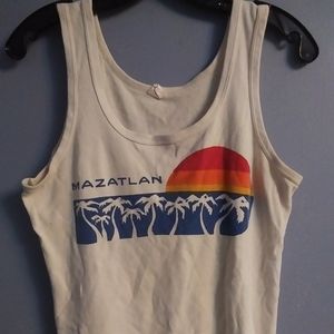 Vtg mazatlan tank top